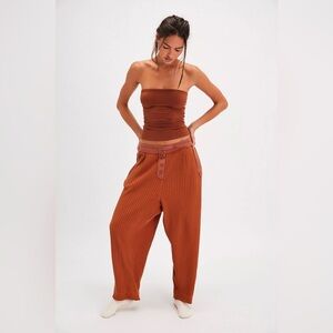 NWT Free People Intimately Happy Mix Joggers